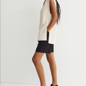 H&M Cream Sleeveless Sweater Vest NWT